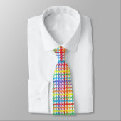 Cravate d'éraflure d'arc-en-ciel (Attaché)