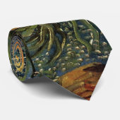 Cravate Des amis dans un vase en cuivre par Vincent van Go (Roulé)