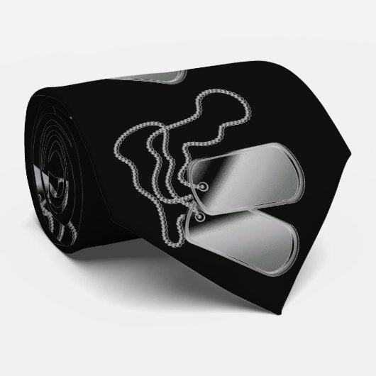 CRAVATE DES BALISES DE CHIENS MILITAIRES (Roulé)