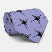 Cravate des colibris de Nazca (Roulé)