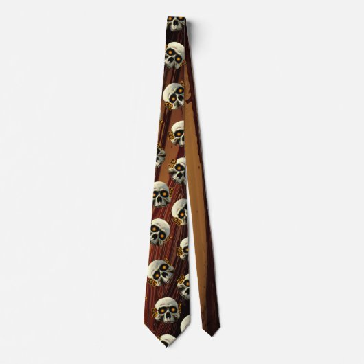 Cravate des crânes Boo (Devant)