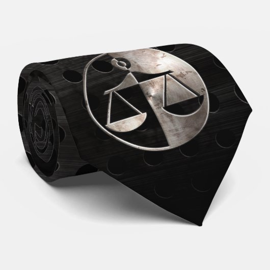 Cravate Des échelles de justice robustes (Roulé)