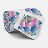 Cravate Des éclats épars (Roulé)