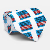 Cravate Des élections libres et équitables (Roulé)