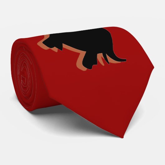 Cravate des éléphants (Roulé)