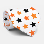 Cravate des étoiles d'Halloween (Roulé)