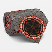 Cravate des flammes de Kaleidoscope (Roulé)