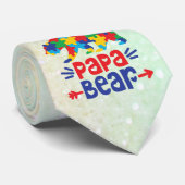 Cravate des hommes d'autisme (Roulé)