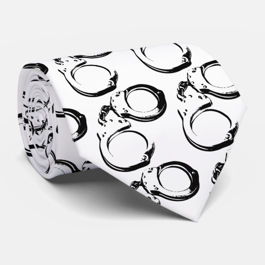 Cravate des menottes de police (Roulé)