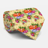 Cravate des ornements de Noël (Roulé)