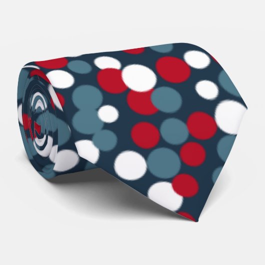 Cravate des points patriotiques (Roulé)