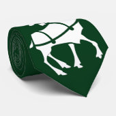 Cravate des rennes de Noël sur mesure (Roulé)