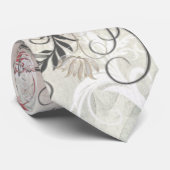 Cravate des rouleaux de feuille florale de base de (Roulé)