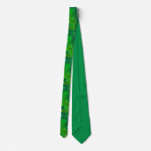 Cravate Des Shamrocks chanceux, des habits partout (Dos)