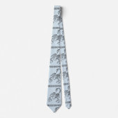 Cravate des signes zodiaques : Scorpio(Transparent (Devant)