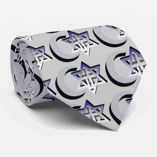 Cravate des trois religions (Roulé)