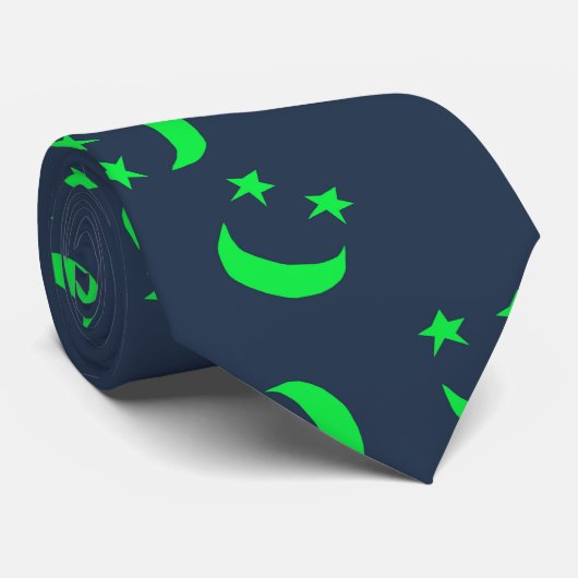 Cravate des visages célestes (Roulé)