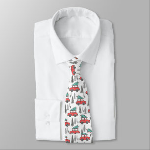 Cravate des voitures de Noël cool !