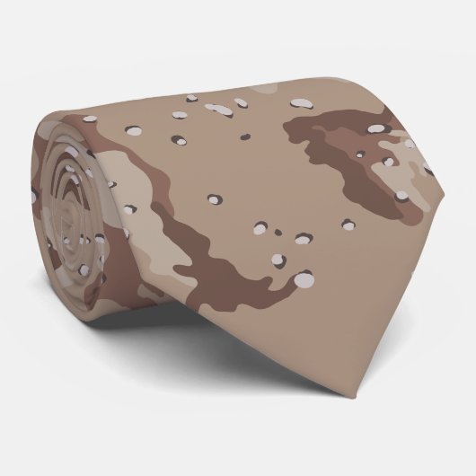 Cravate Desert Camo (Roulé)