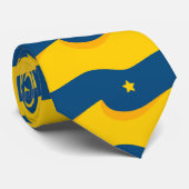 Cravate Désert dans la nuit sans couture motif (Roulé)