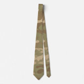 Cravate Desert Military Camouflage Pattern (Devant)