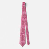 Cravate Design 1 de la série Velours rose (Devant)