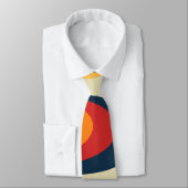 Cravate Design abstrait et coloré (Attaché)