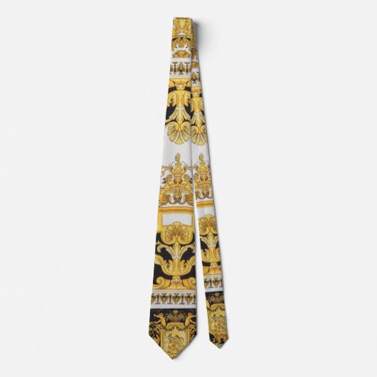 Cravate Design baroque (Devant)