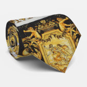 Cravate Design baroque (Roulé)