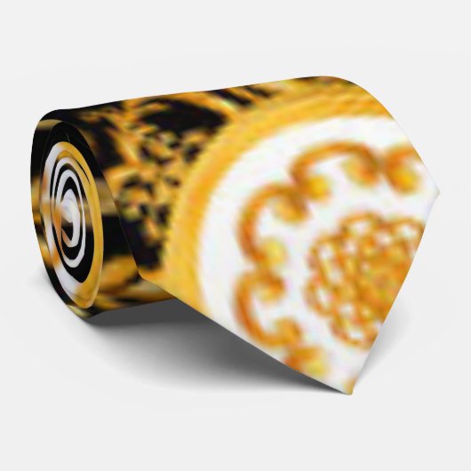 Cravate Design baroque (Roulé)