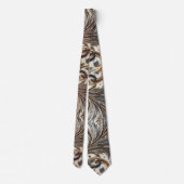 Cravate Design baroque glamour avec Parties scintillant et (Dos)