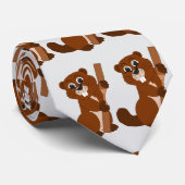 Cravate Design Beaver (Roulé)