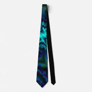 Cravate Design bleu Cobalt
