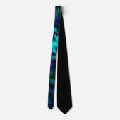 Cravate Design bleu Cobalt (Dos)