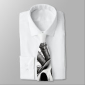 Cravate - Design crâne (Attaché)