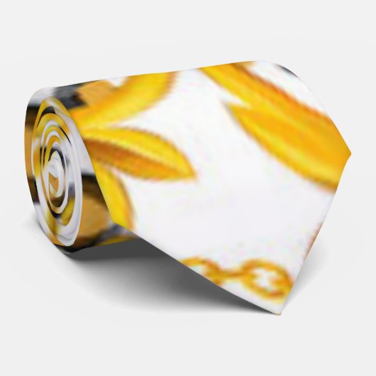 Cravate Design de Jellow Pattern (Roulé)