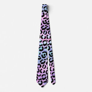 Cravate Design de la série Leopard Iridescente 4
