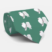 Cravate Design de Noël Eskimo américain (Roulé)