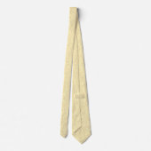 Cravate Design de texture jaune (Dos)