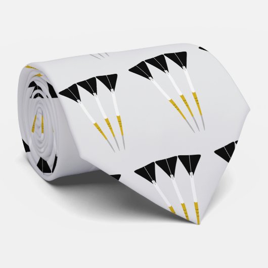 Cravate Design des fléchettes (Roulé)