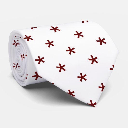 Cravate Design d'étoile (Roulé)