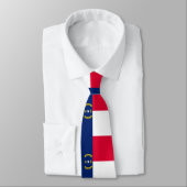 Cravate Design du drapeau de l'État de Caroline du Nord (Attaché)