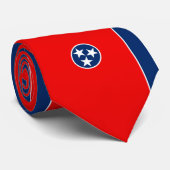 Cravate Design du drapeau d'état du Tennessee (Roulé)