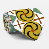 Cravate Design égyptien #6 à Emporio Moffa (Roulé)