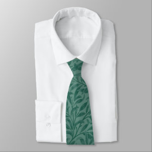 Cravate Design feuille vintage vert élégant