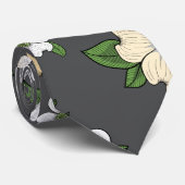 Cravate Design floral 5 (Roulé)