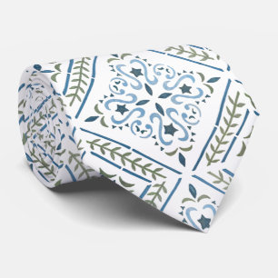 Cravate Design floral coloré