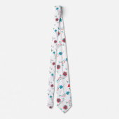 Cravate Design Floral Élégant (Dos)