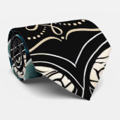 Cravate Design floral élégant qui respire le luxe (Roulé)