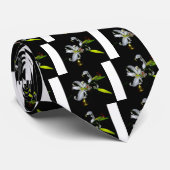 Cravate Design irlandais en laiton et en fleur (Roulé)